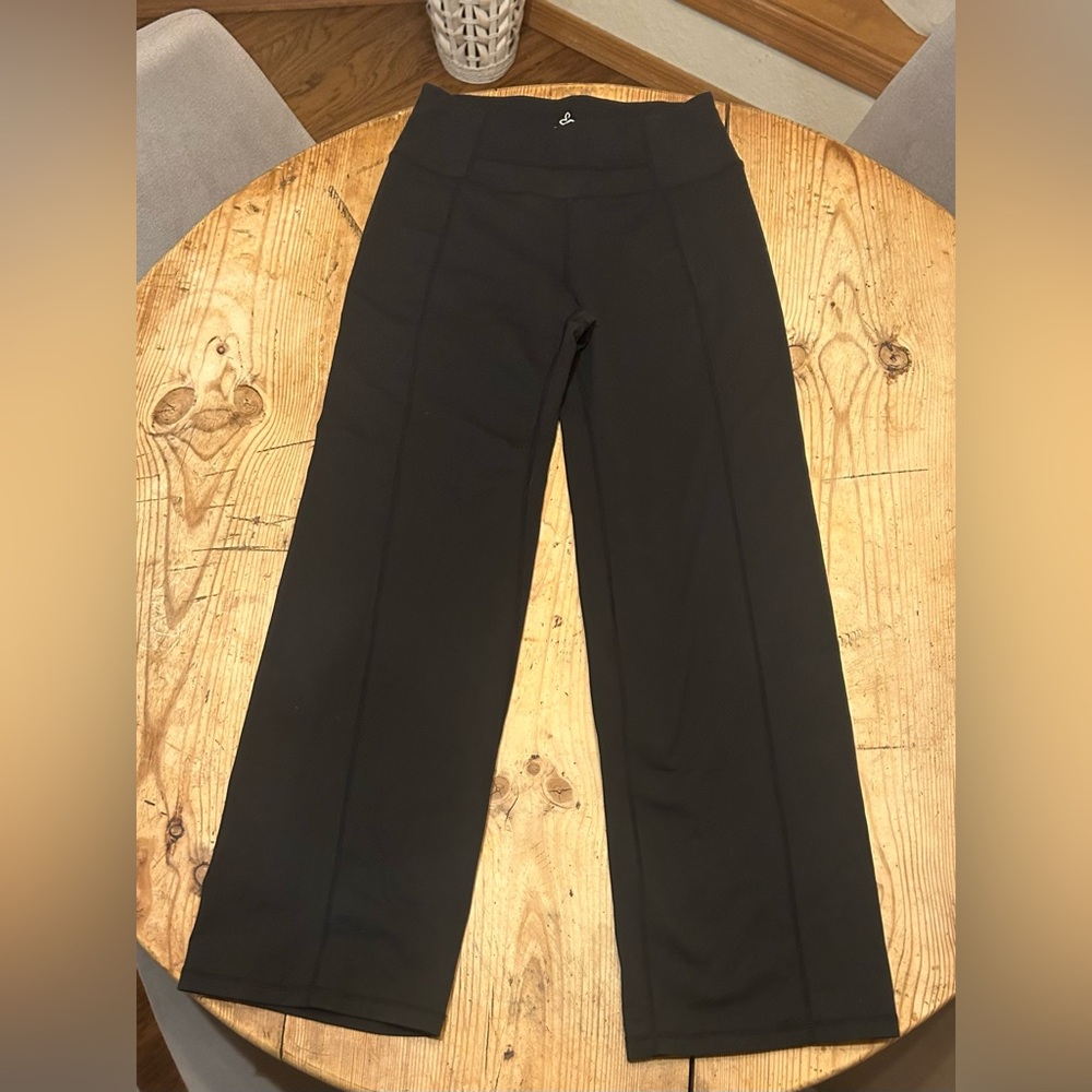 Prana Women's Black Wide Leg Pants - Picture 3 of 5